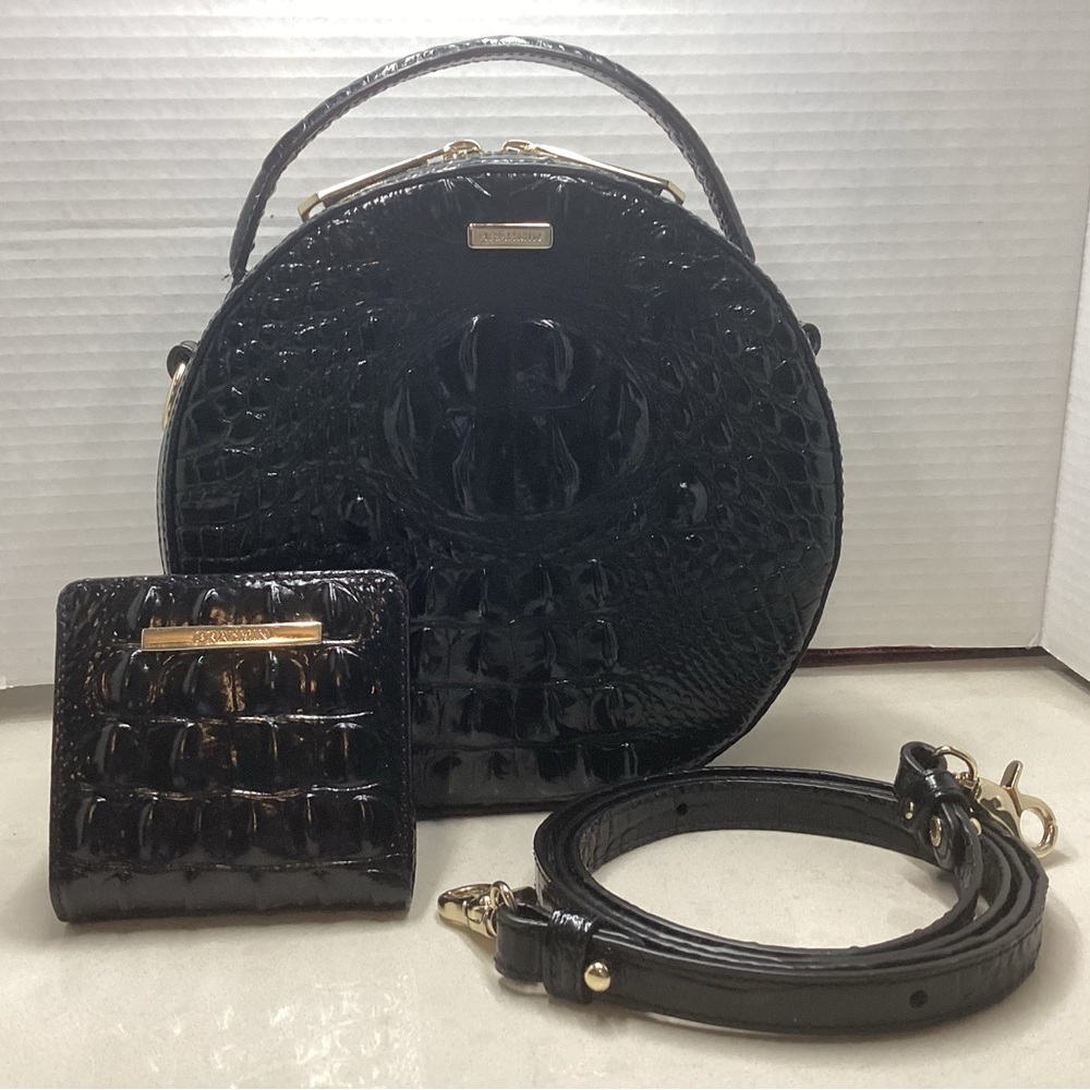 Brahmin Lane & Jane Wallet in Black GUC